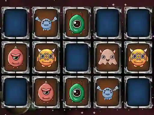 Spel Aliens Memory Game på nätet