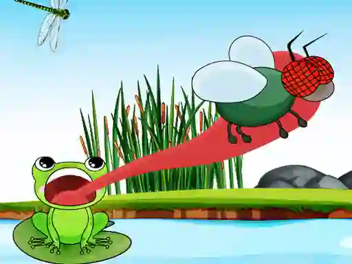 Spel Hungry Frog på nätet
