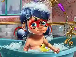 Spel Ladybug Baby Shower Care på nätet