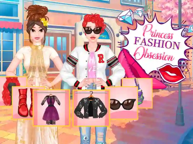 Spel Princess Fashion Obsession på nätet