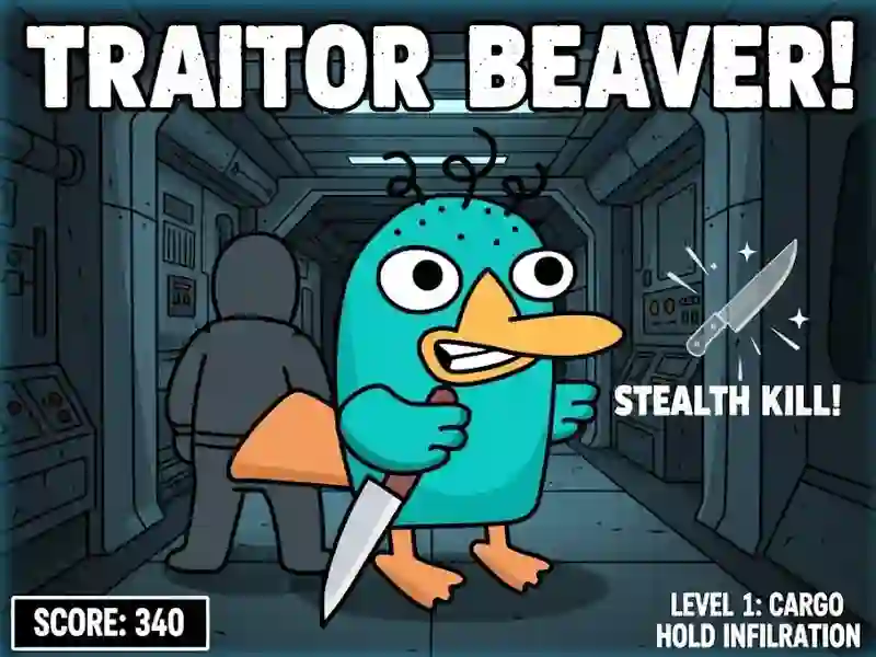 Spel Traitor Beaver! på nätet