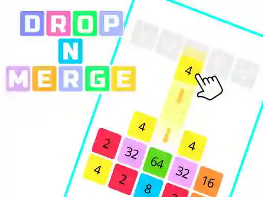 Spel Drop N Merge Blocks på nätet
