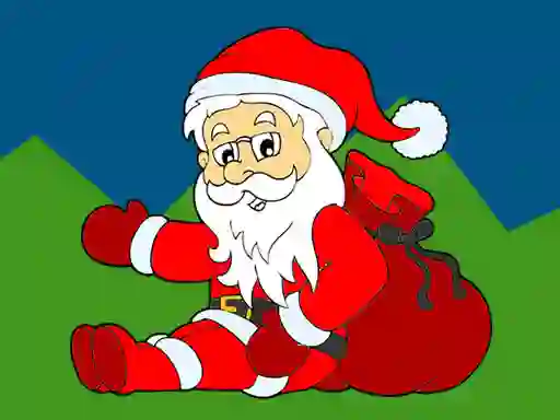 Spel Santa Claus Coloring Book på nätet
