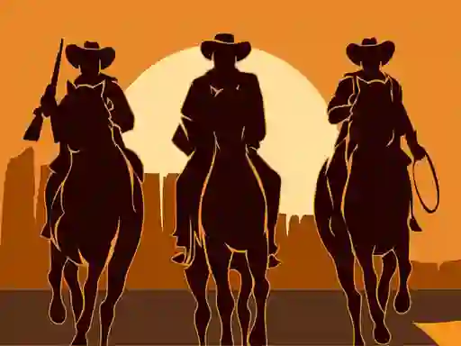 Spel Cowboy Hidden Stars på nätet
