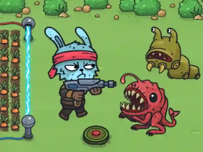 Spel Farm Defense på nätet