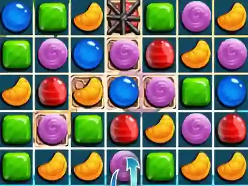 Spel Sweet Candy Match 3 på nätet