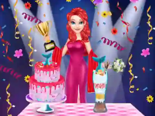 Spel Mermaid Cake Cooking Design på nätet