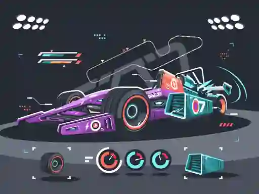 Spel Powerful Cars Memory på nätet