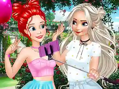 Spel Princesses BFFs Weekend på nätet