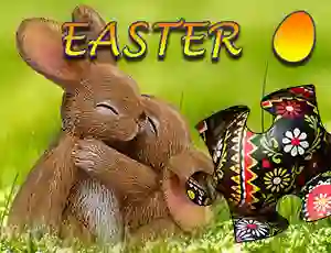 Spel Jigsaw Puzzle: Easter på nätet