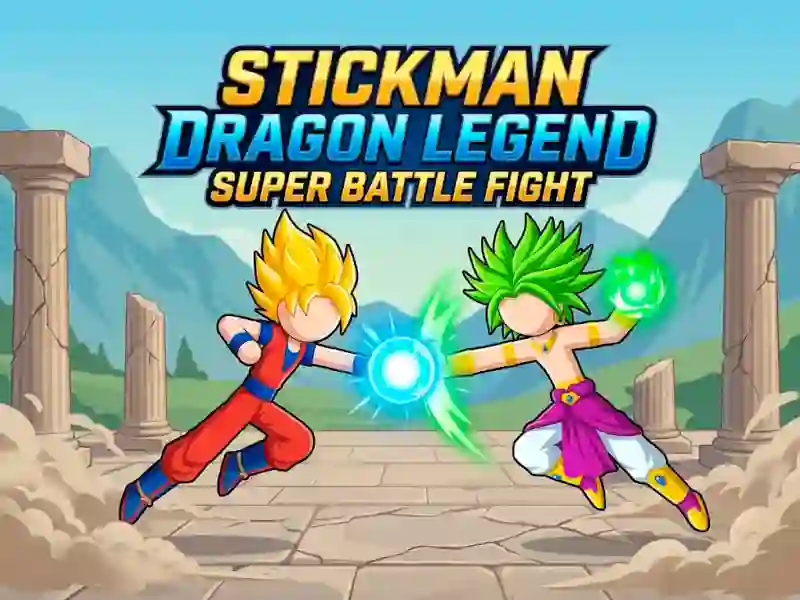 Spel Stickman Dragon Legend Super Battle Fight på nätet