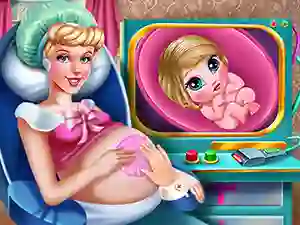 Spel Cinderella Pregnant Check-Up på nätet