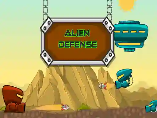 Spel Alien Defense på nätet