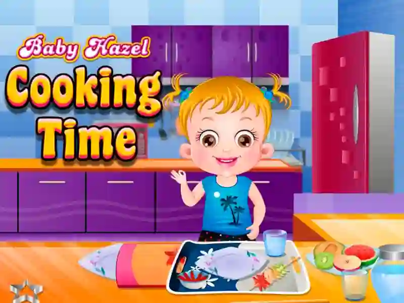 Spel Baby Hazel Cooking Time på nätet