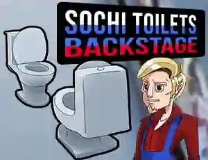 Spel Sochi Toilets : Backstage på nätet