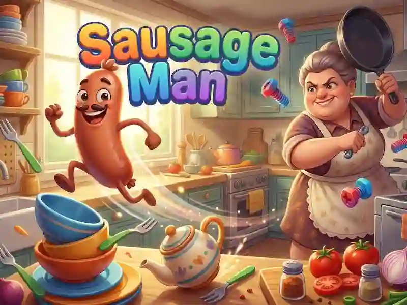 Spel Sausage Man på nätet