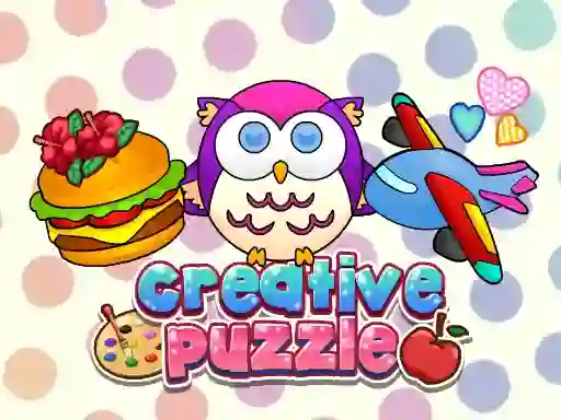 Spel Puzzle & Coloring For Kids på nätet