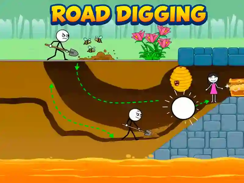 Spel Road Digging på nätet