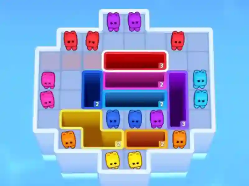 Spel Cube Drop Puzzle på nätet