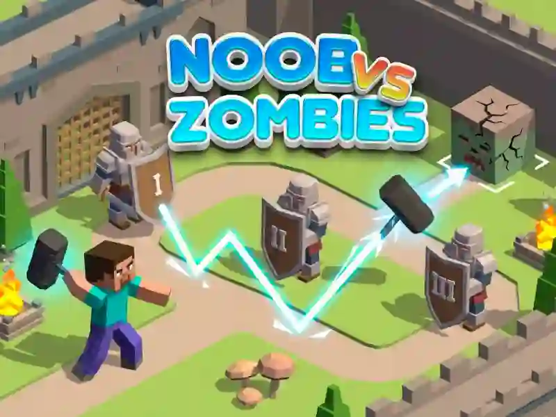 Spel Noob vs Zombies på nätet