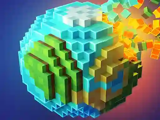 Spel Pixel World på nätet