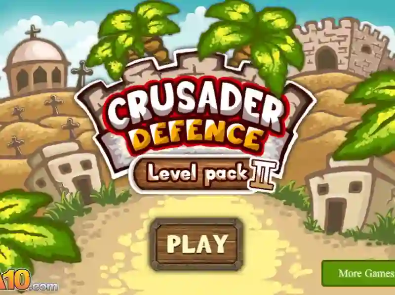 Spel Crusader defence: level pack på nätet