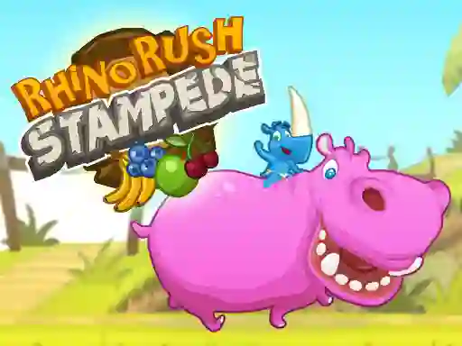 Spel Rhino Rush Stampede på nätet