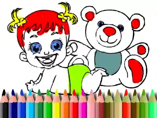 Spel Back To School: Baby Doll Coloring på nätet