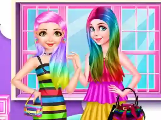 Spel Princess Rainbow Look på nätet