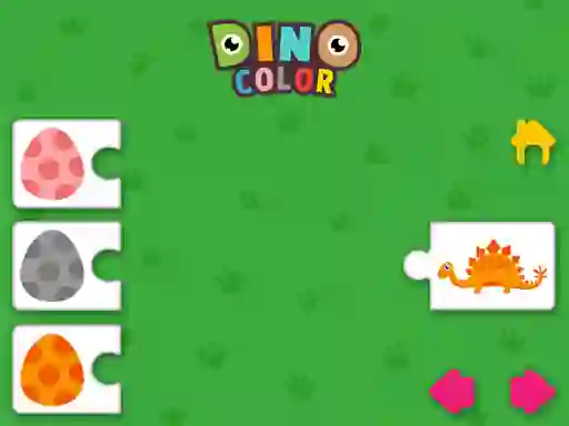 Spel Dino Color på nätet