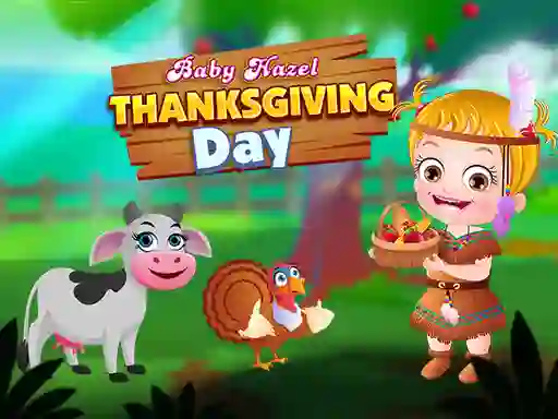 Spel Baby Hazel Thanksgiving Day på nätet