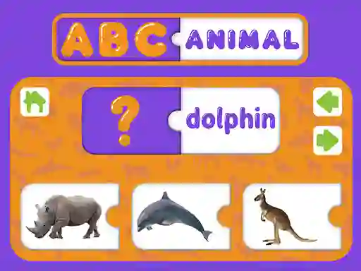 Spel ABC Animal på nätet