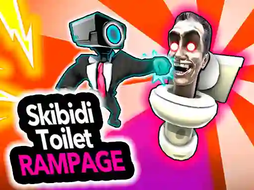 Spel Skibidi Toilet Rampage på nätet