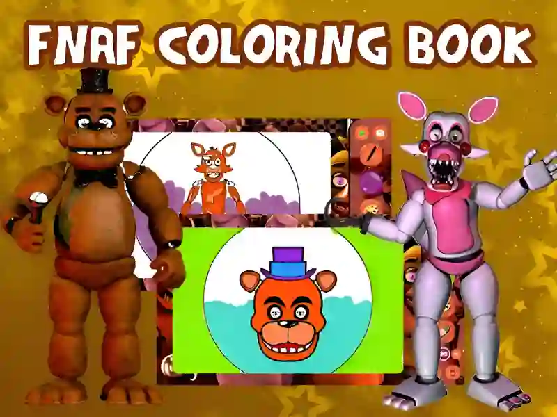 Spel FNAF Coloring Book på nätet