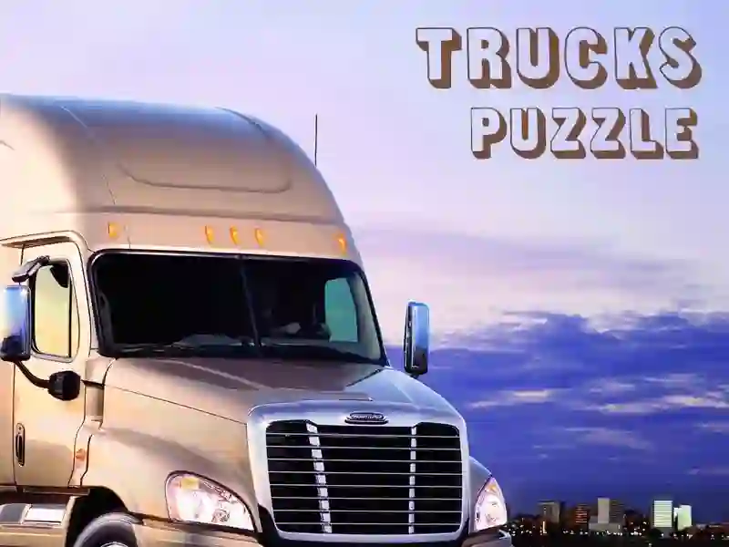 Spel Trucks Puzzle på nätet