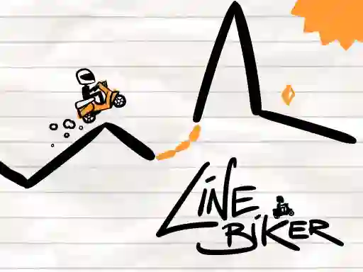 Spel Line Biker på nätet