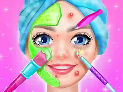 Spel DIY Makeup Salon Spa Makeover Studio på nätet