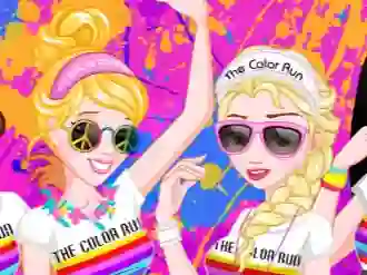 Spel Princess Color Run på nätet