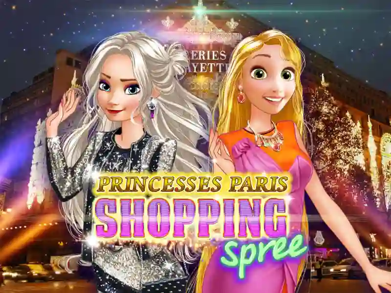 Spel Princesses in Paris: fun shopping på nätet