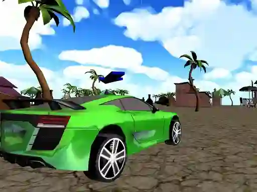 Spel Xtreme Beach Car Racing på nätet