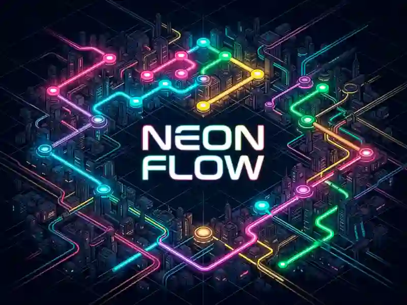 Spel Neon Flow på nätet