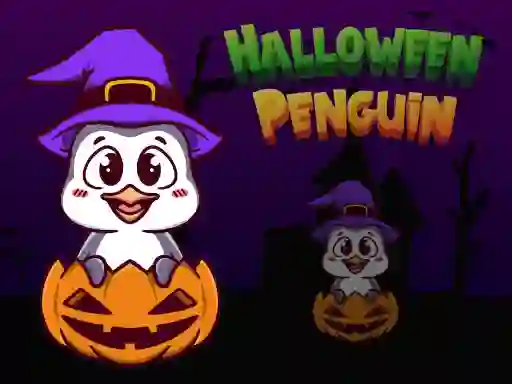 Spel Halloween Penguin på nätet