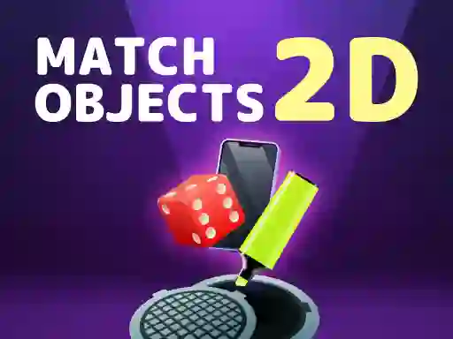 Spel Match Objects 2D: Matching Game på nätet