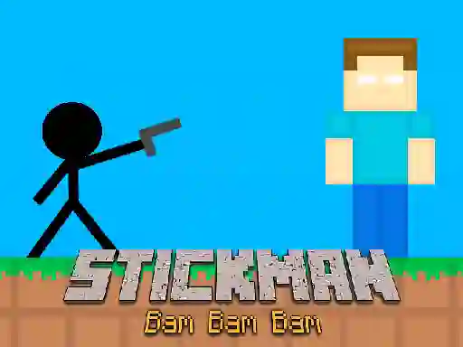 Spel Stickman Bam Bam Bam på nätet