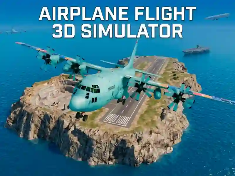 Spel Airplane Flight 3D Simulator på nätet