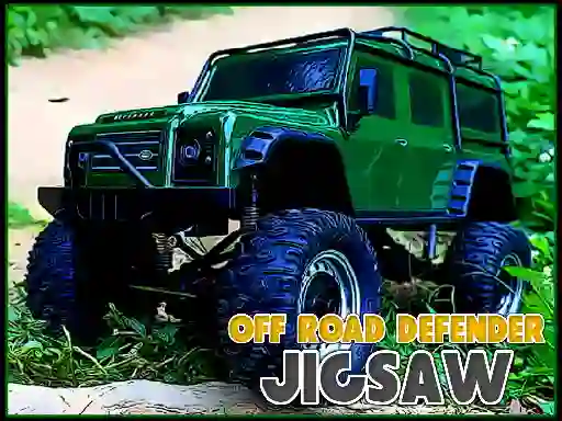 Spel Off Road Defender Jigsaw på nätet