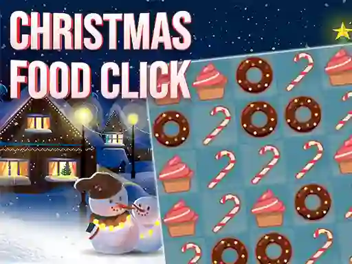 Spel Christmas Food Click på nätet