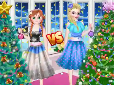 Spel Ellie VS Annie Christmas Tree på nätet