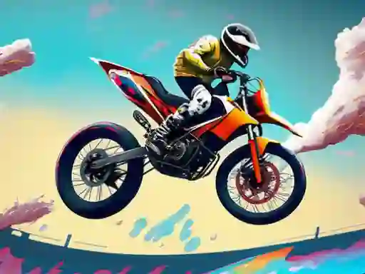 Spel Bike Jump på nätet
