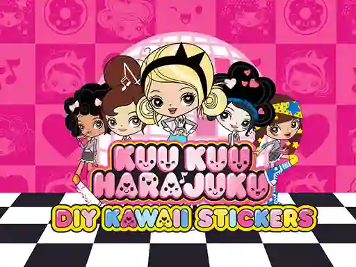 Spel Kuu Kuu Harajuku Stickers på nätet